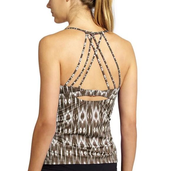 Athleta Aqualuxe Print Molded Tankini Top XS - Picture 2 of 5